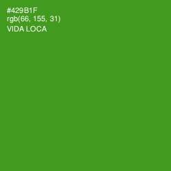 #429B1F - Vida Loca Color Image